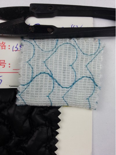 DG BITI 心形網 A100-42夾棉 絲絨外套用 細節-1